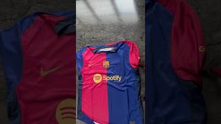 Barcelona home kit 2425 fan version DM us for more details [upl. by Enoch577]