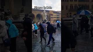 Firenze city In Rain italy song music europe shorts shortsvideo bollywood travel love [upl. by Nnairda532]