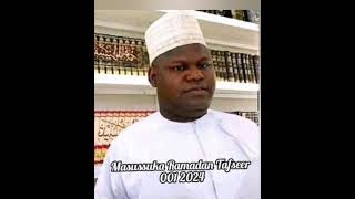 Sheikh Yahya Masussuka Ramadan Tafseer 001 2024 [upl. by Rochemont]