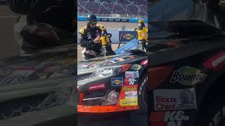 ARCA pit stops are noncompetitive so teams have a couple minutes to get stuff done [upl. by Sherburn]