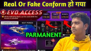 Free Fire Evo Access Parmanent Milta Hai Ya Nhi  Free Fire New Evo Access  Evo Access Free Fire [upl. by Emawk]