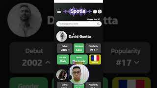 ✨ Descubre al artista DISRUPTIVO del día shorts quiz adivina juego diversion clip cantante [upl. by Tilagram]