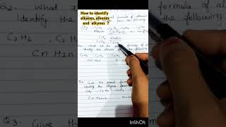 How to Identify AlkanesAlkenes and Alkynescarbonanditscompoundchemistryclass10 [upl. by Kcinom]