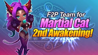 F2P Team for Martial Cat Second Awakening [upl. by Aseek]