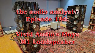 E186 Vivid Audios Moya M1 Loudspeaker [upl. by Harehs]