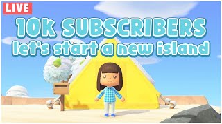 🔴 10k SUBS STREAM  Starting A New Island [upl. by Amelia]