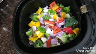 healthy sauted Vegetables air fryer dish [upl. by Aridnere]