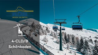 4CLDB Schönboden  Plose  Brixen  GoPro Timelapse 4K with GPS Data dolomitisuperski [upl. by Aloiv]