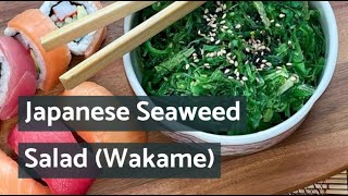 Japanese Seaweed Salad Wakame [upl. by Vey]