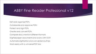 English Tutorial How to Install ABBYY Fine Reader [upl. by Giulietta]