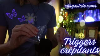 ASMR 5 déclencheurs crépitants [upl. by Styles796]