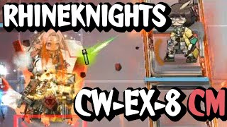 Arknights CWEX8 Challenge Mode Rhineknights Squad [upl. by Hsara]