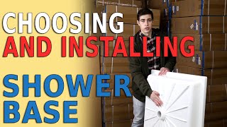 How to Choose and Install a Shower Base Basic Instructions for a Smooth Installation [upl. by Duhl]