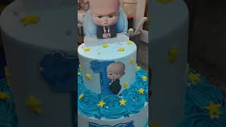 Baby  Boss  theme  cake [upl. by Silvio]