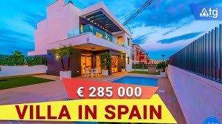 New Villa in Algorfa 3 bedrooms area 120 m2 Villas for sale in Spain Villas to buy in Spain [upl. by Latoyia]