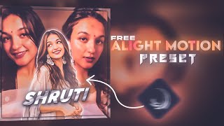 Popular The Weeknd  Shruti Bkshi  Ae inspired alight motion xml preset [upl. by Derag485]