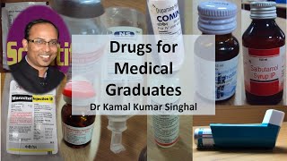 Drugs for Medical Graduation examination Dr Kamal K Singhal Revision  15 times video speed [upl. by Northey]