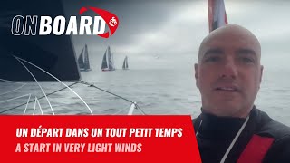 Un départ dans un tout petit temps  Vendée Globe 2024 [upl. by Leira]