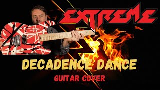 Extreme  Decadence Dance Guitar Cover all guitars rerecorded [upl. by Albemarle]