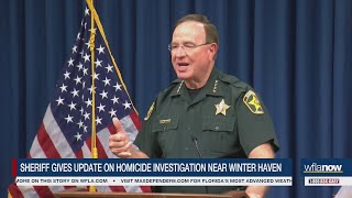 Grady Judd gives update after 15yearold found dead in driveway near Winter Haven [upl. by Hallagan467]