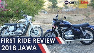 2018 Jawa Jawa Forty Two First Ride Review  NDTV carandbike [upl. by Slohcin]