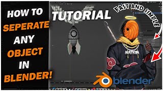 How To Separate ANY Object in Blender  Tutorial [upl. by Moll]