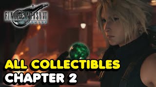 FF7 Remake  Chapter 2 All Collectibles In Final Fantasy 7 Remake [upl. by Hendon502]