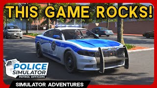 AN ACTUALLY GOOD POLICE SIM  Police Simulator Patrol Officers [upl. by Mayman]