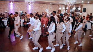 Congolese Wedding Entrance Dance  Jireh by Bruce J Lubaki  KC [upl. by Ynabla]