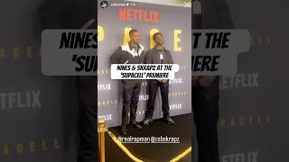 Nines amp Skrapz At The Netflix ‘Supercell’ Premiere Nines Skrapz Shorts [upl. by Edniya312]