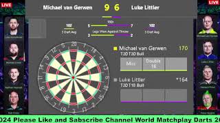 World Matchplay Darts 2024  Darts Live Stream  Darts Results Today [upl. by Sowell]