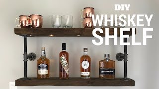 DIY Whiskey Shelf [upl. by Marutani572]