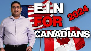 How to Get an EIN as a Canadian Business 2024 A guide to US Business Expansion [upl. by Ilime]