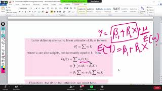 Minimum variance property of least squares estimators in urdu hindi [upl. by Meirrak961]