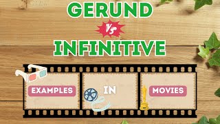 Gerund 🆚 Infinitive in MOVIES [upl. by Nytsirc]