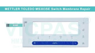 Mettler Toledo MS303SE MettlerToledo NewClassic SemiMicro Balances Membrane Keyboard Replacement [upl. by Enimisaj]