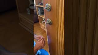 Tighten up front door handle httpswwwslangnkeyscom locksmith phoenix doorhardware [upl. by Noel]