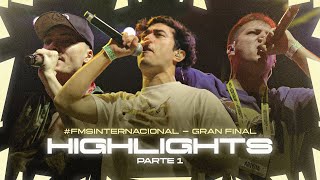 LAS MEJORES RIMAS en La Gran Final FMS Internacional 2024 I Parte 1 I Urban Roosters [upl. by Niabi]