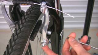 Linear Brakes  Basic Adjustment  by Northrock Bikes [upl. by Hebner100]