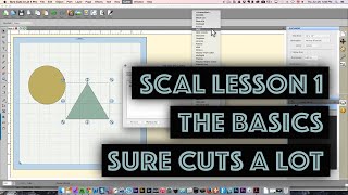 SCAL lesson 1  the basics Sure Cuts a Lot [upl. by Tnahsarp]