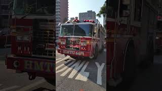 FDNY RARE CATCH HMTU 44 Front Detail Upclose NYC shorts fdny firetruck hazmat nyc [upl. by Oaoj]