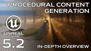 Procedural Content Generation UE 52  InDepth Overview amp Building Forest Environment PART 1 [upl. by Attoynek]