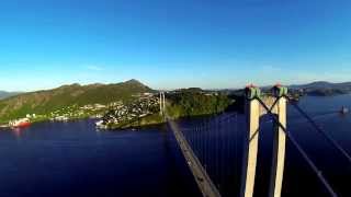 Askøy bridge FPV [upl. by Eneluj]