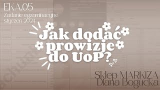 Jak dodać prowizje do umowy o pracę  GRATYFIKANT  EKA05 [upl. by Nuawaj972]