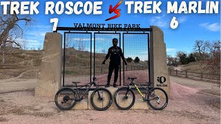 Trek Marlin 6 vs Trek Roscoe 7  Let’s See How They Compare [upl. by Annahsohs]