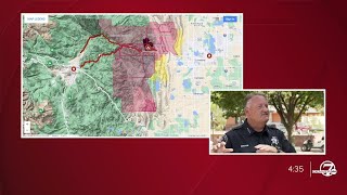 Full update Officials give latest info on Stone Canyon Fire burning near Lyons [upl. by Amieva940]