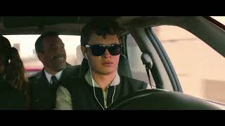 Bizzey Traag slowed  Baby Driver Chase Scene Edit  Bass Boosted  4K [upl. by Ahsinra]