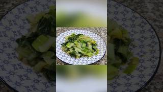 Pak Choi  Bok Choy StirFry with Garlic  Quick amp Easy shorts [upl. by Nivre]