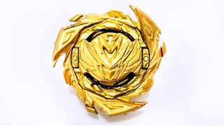 GOLD TURBO SAVIOR VALKYRIE BEYBLADE  Gold Turbo DB Beyblade  Beyblade Burst Dynamite Battle [upl. by Ayekahs]