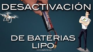 Desactivación de las baterias de LIPO [upl. by Sonitnatsok]